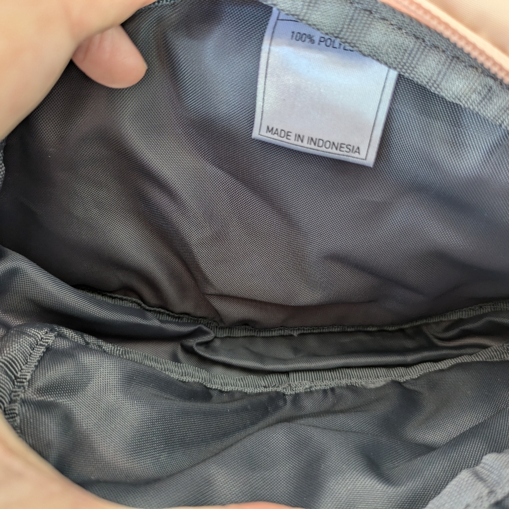 Adidas Originals Natural Waist Fanny Pack in Blush Pink - Picture 7 of 8